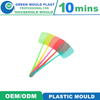 Plastic Fly Swatters Injection Plastic Mould Long Handle Manual Fly Swat Set
