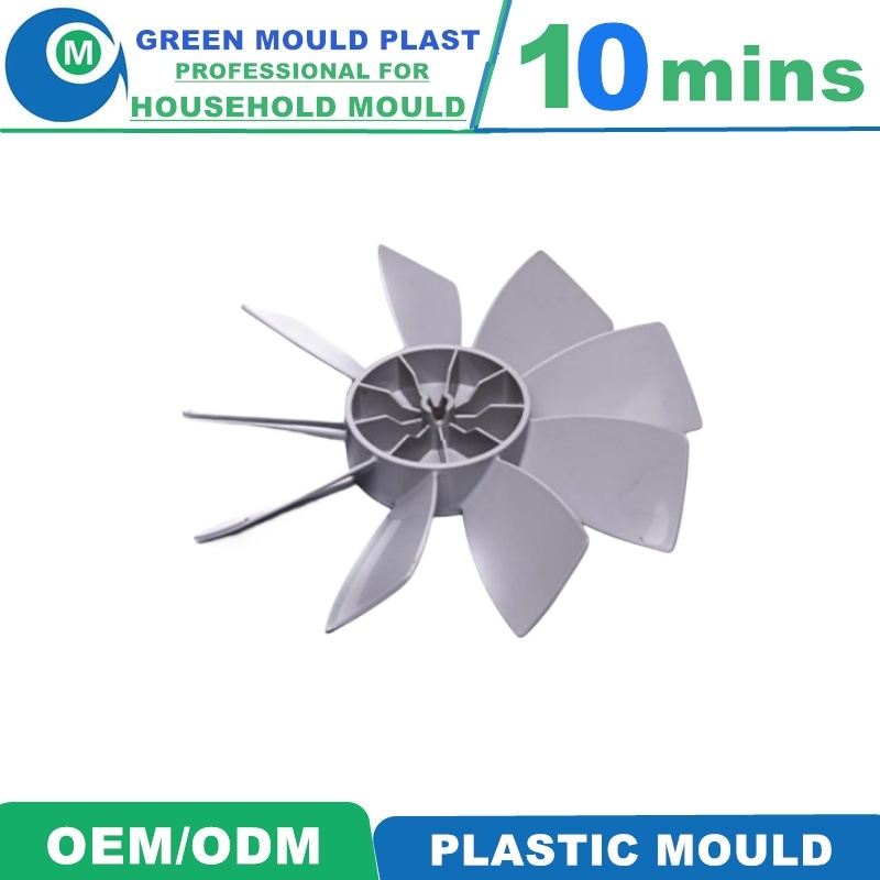Fan Mould Manufacturer Factory Injection Plastic High Precision Axial Fans Blades Mould Manufacturer