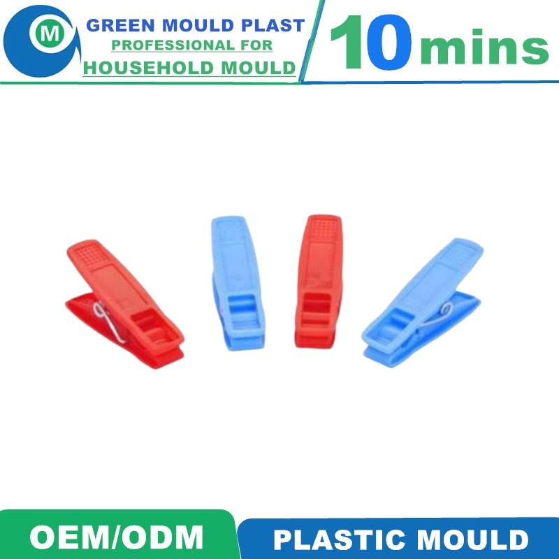 Factory High Quality Colored Plastic Clothespins Durable Clothes Clip Mould
