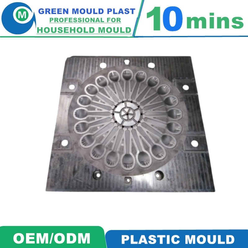 Factory Plastic Spoon Mould Disposable Spoon Mold Honey Spoon Mold Plastic Injection