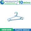 New Style Injection Moulding Plastic Customized PP Plastic Coat Hanger for Best Selling