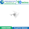 Low Cycle Time Injection Plastic High Precision Axial Fans Blades Mould Manufacturer