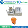 Used Garbage Basket Mould for Second Hand Plastic Dustbin Molds