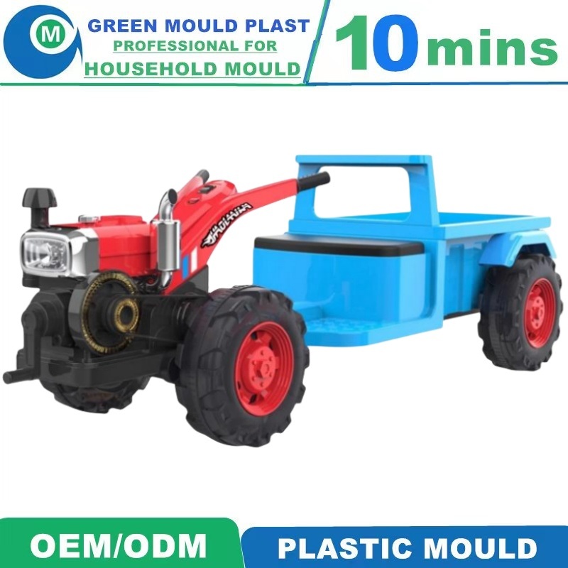 Plastic Injection Mold for Plastic Baby Car Toy Mold for Family