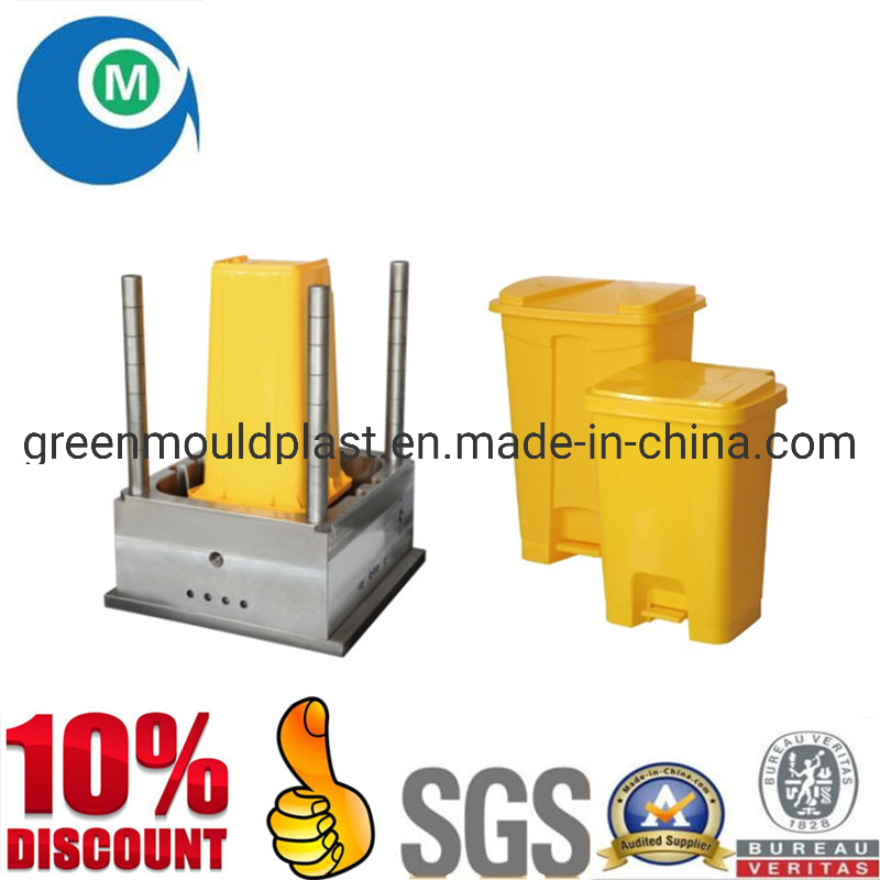China High Quality Plastic Injection Mold of Outdoor Bins Dustbin Mould