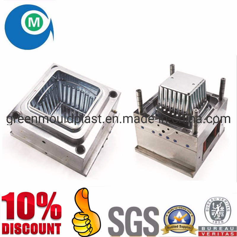 Manufacture Injection Plastic Rattan Flowerpot Mold Factory