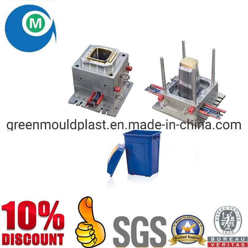 Customized Injection Plastic Pedal Dustbin Mould