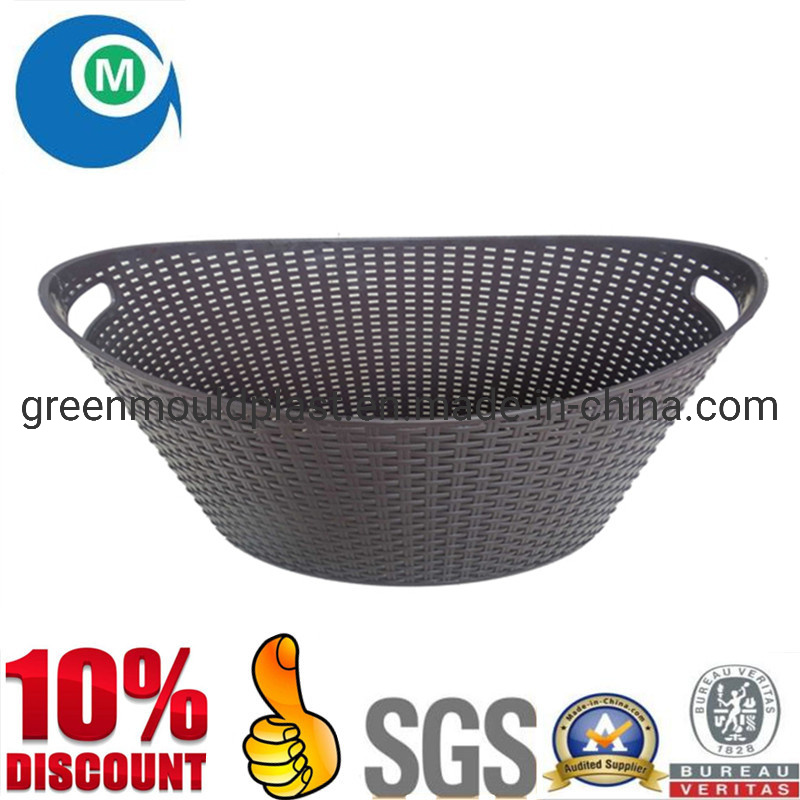 Professional Plastic Household Laundry Basket Injection Mould