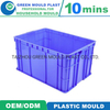 High Quality Plastic Injection Mold for Fish Crate Container Costumized Crate Mould