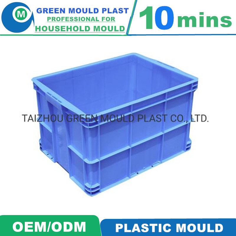 High Quality Plastic Injection Mold for Fish Crate Container Costumized Crate Mould
