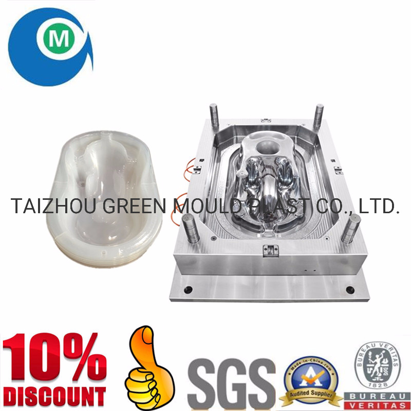 OEM PP 1 Year Plastic Bathtub Mold for Injection Plastic