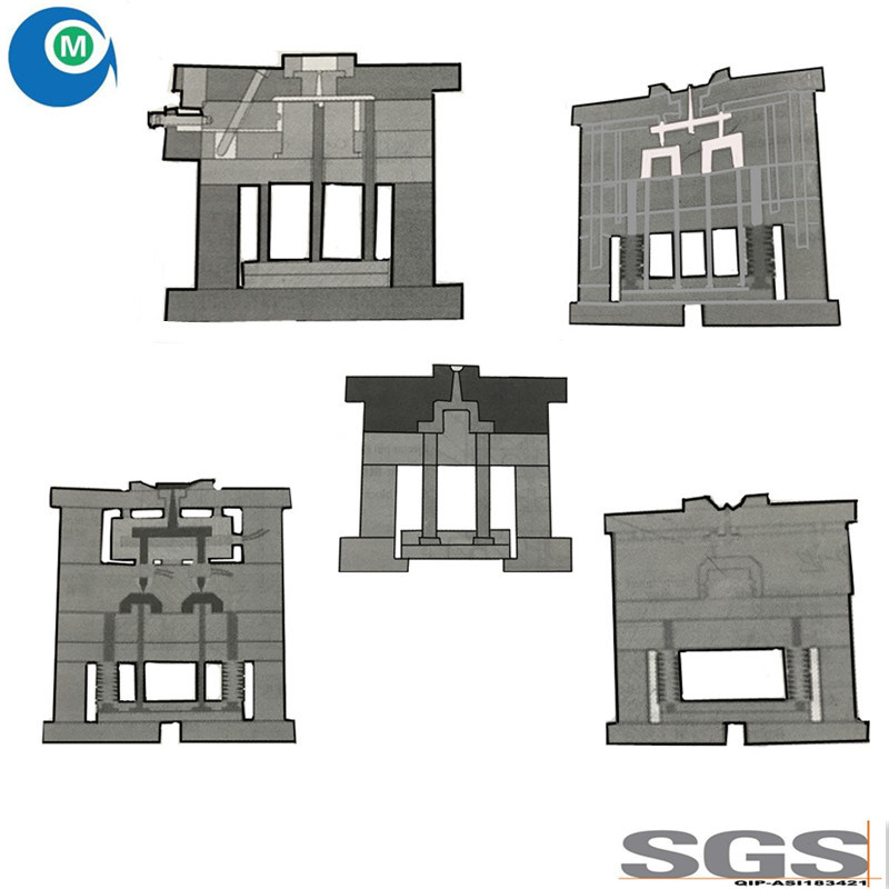 OEM Plastic Injection Mold for Crate with 1 Cavity Mold
