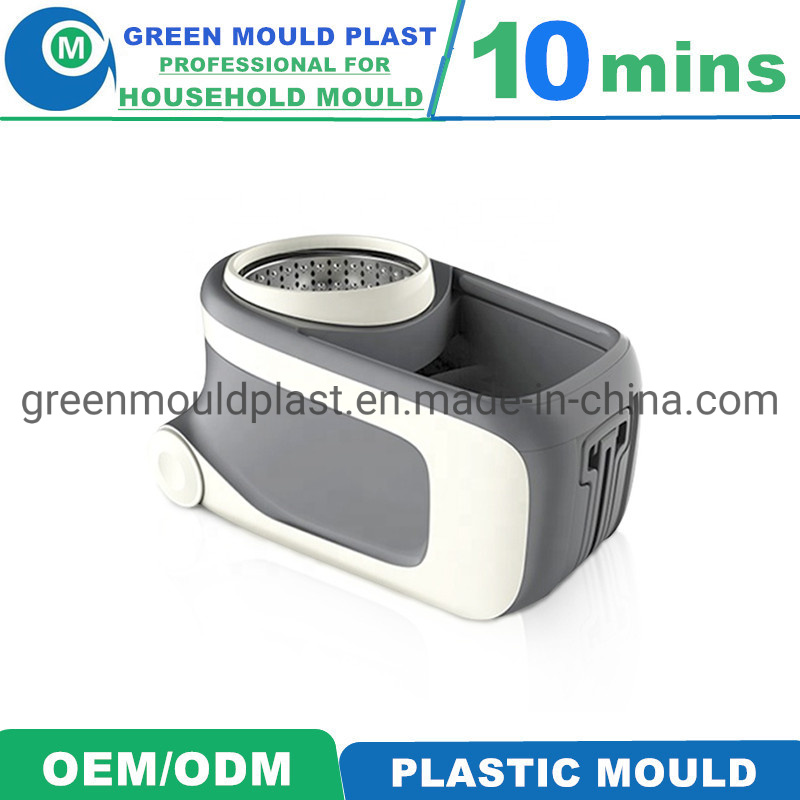 China Mould Maker Manufacturer Injection Plastic Mop Bucket Mould Factory