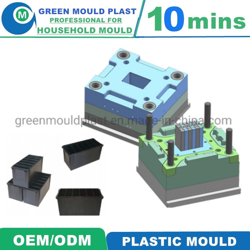 Plastic Battery Box Shell Cover Injection Mold