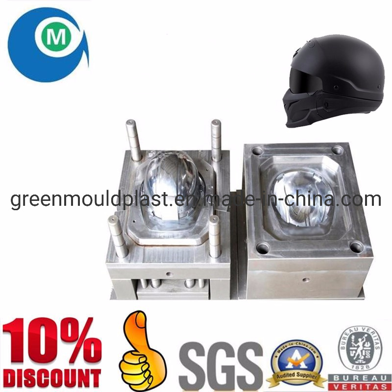 OEM Prototype High Precision Quality Helmet Injection China Plastic Extrusion Part Mould Custom Made Manufacturer Maker