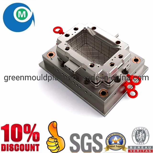 Good Price Professional Crate Mould Maker of Plastic Injection Fish Crate Mould