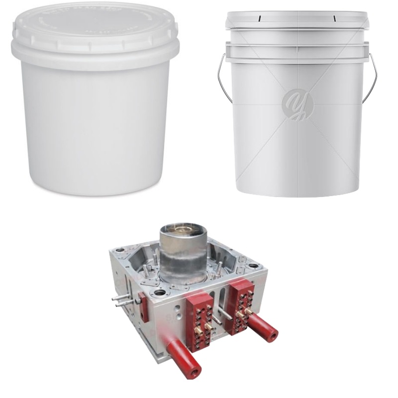 Print Bucket 25L Injection Plastic Tool Mould with High Life