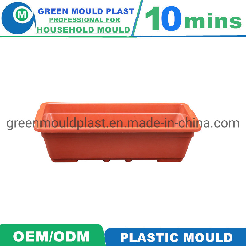 Low Price Professional Manufacturer Cheap Plastic Injection Flower Pot Mould