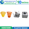 Superior International Plastic Washing Cloth Basket Molds In Assorted Styles