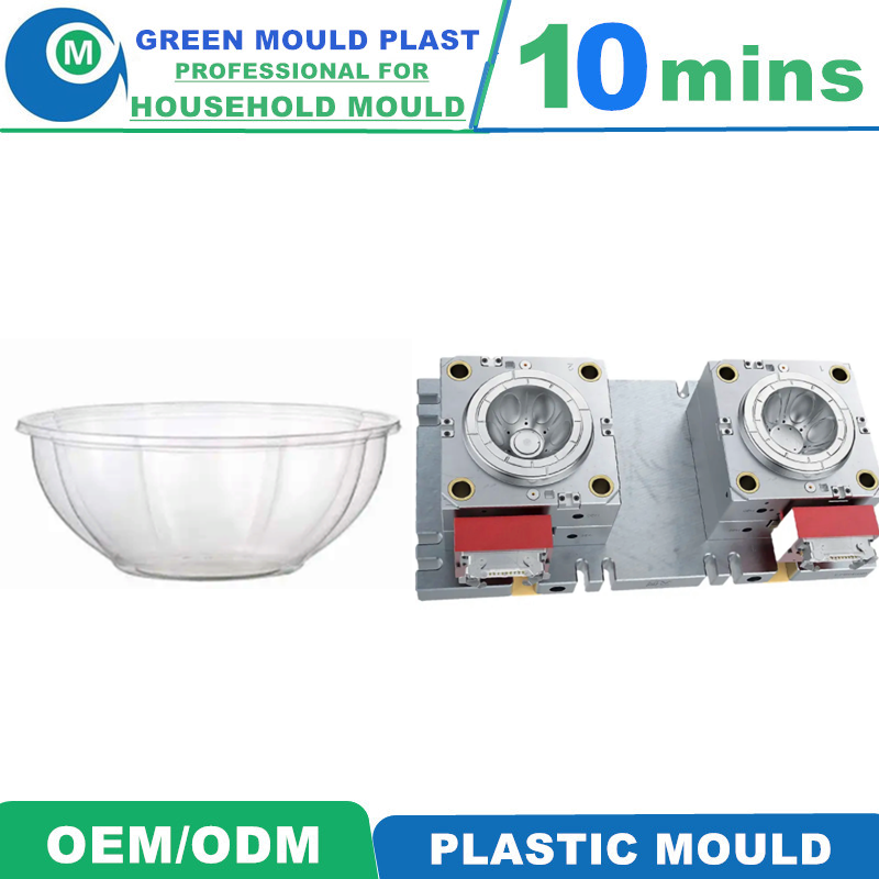 High Grade Domestic Plastic Bowl Molds With Diverse Styles
