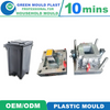 Top Quality Domestic Plastic Dustbin Molds With Multiple Styles
