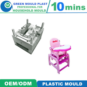 High Quality Local Plastic Baby Feeding Chair Molds With Various Designs