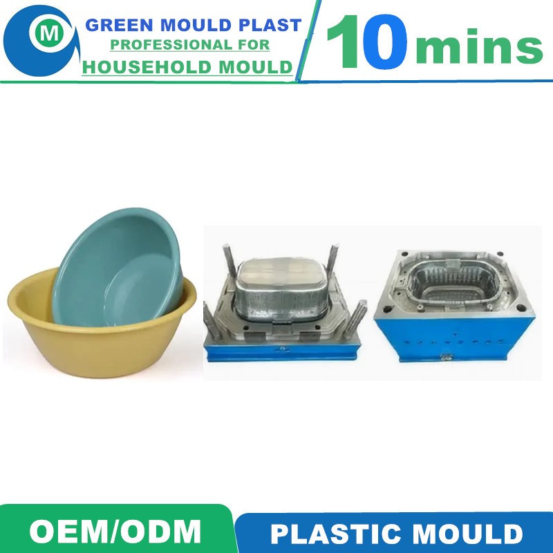 High Quality Local Plastic Basin Molds With Various Designs
