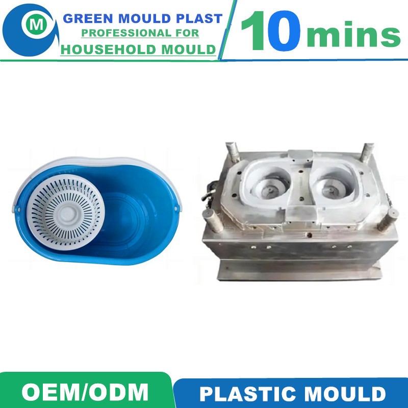 Top Quality International Plastic Mop Bucket Molds With Many Styles