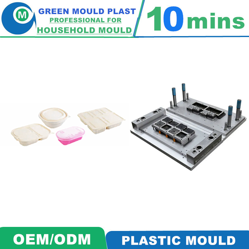 Various Styles of High-Grade Domestic Plastic Food Container Molds