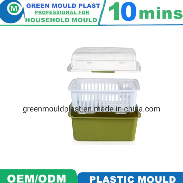Premium Injection Plastic Laundry Basket Hamper Mould