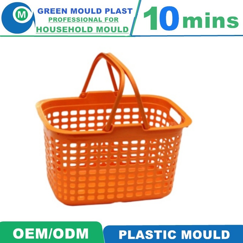 Factory Direct Sale Secondhand High Quality Cheap Plastic Injection Basket Mould Manufacturer