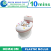 Plastic Injection Children Baby Toilet Seat Mold Potty Mold Chamber Pot Mold