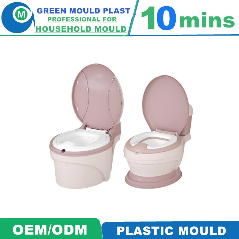 Plastic Injection Children Baby Toilet Seat Mold Potty Mold Chamber Pot Mold