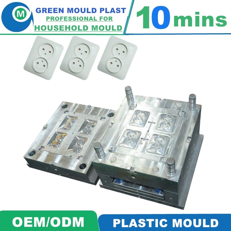 Customized Professional Low Price Plastic Socket Injection Mold Manufacturer Factory