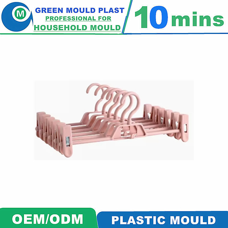 Plastic Injection Molding Machine Plastic PP Hanger Mould/Mold/Molding with Cheap Price and High Quality