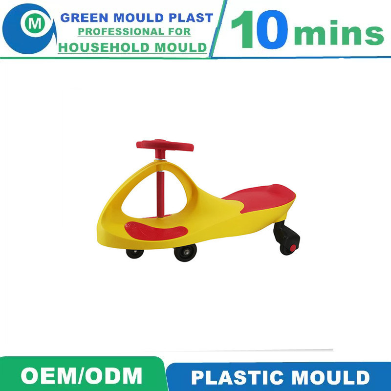 Customized High-Quality Toy Mould Swing Car Mold Injection Plastic Mould