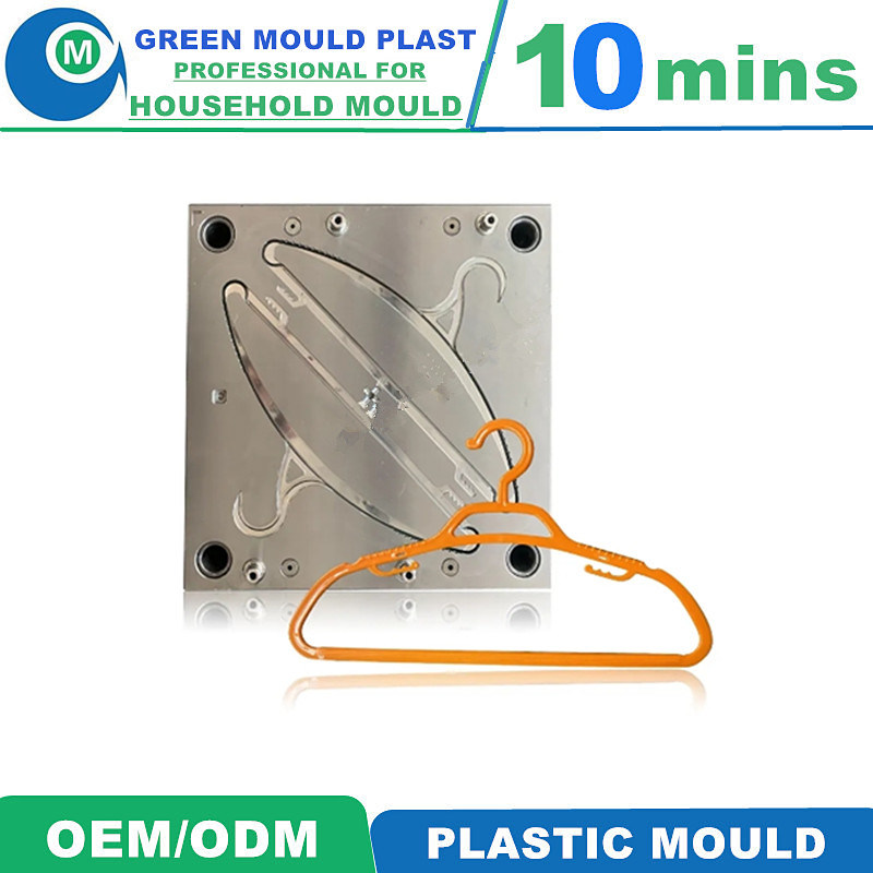 Taizhou Newly design OEM Manufacturer Customize Injection Design Marker Clothes Plastic Hanger Mold/Mould