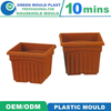 PP ABS Plastic Injection Moulding Flower Pot Mold