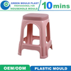 OEM Customized Plastic Stool Injection Mould Low Cost Material Plastic