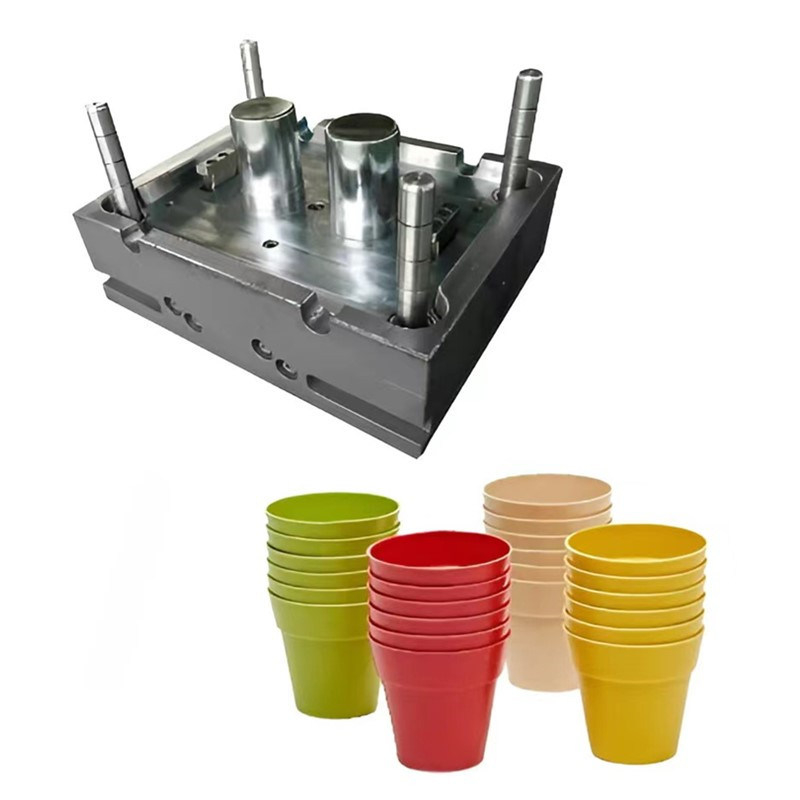 Plastic Flowerpot Mold Maker Flower Pot Injection Molding Taizhou Mould Factory