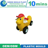Plastic Injection Mold for Plastic Baby Car Toy Mold for Family