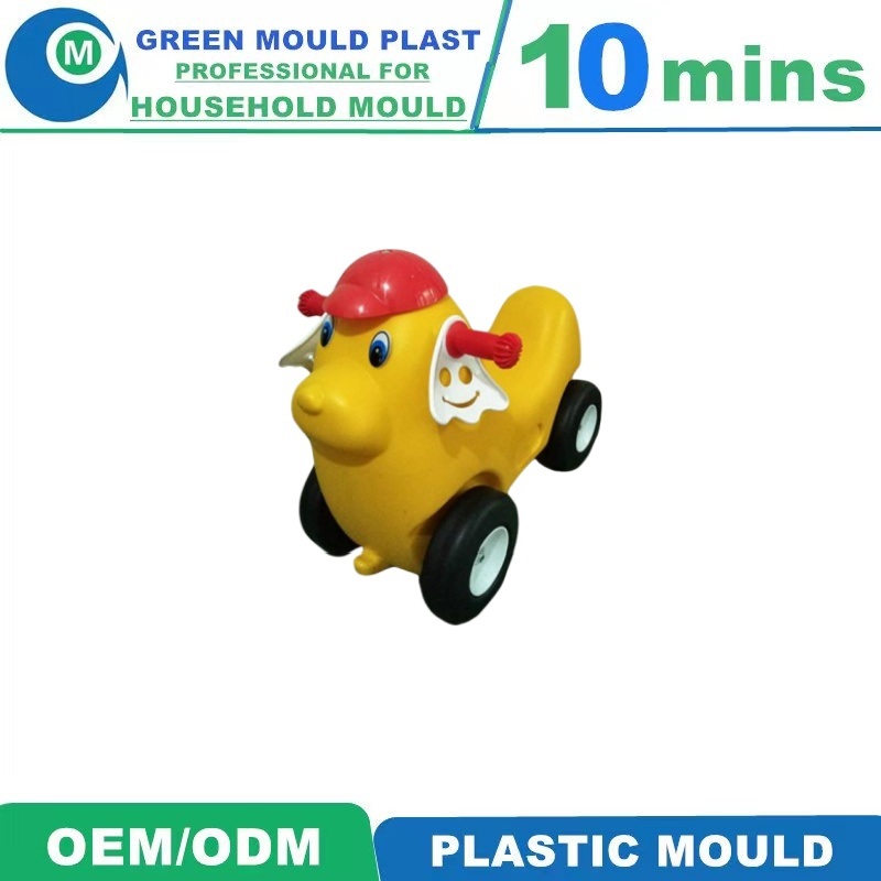 Plastic Injection Mold for Plastic Baby Car Toy Mold for Family