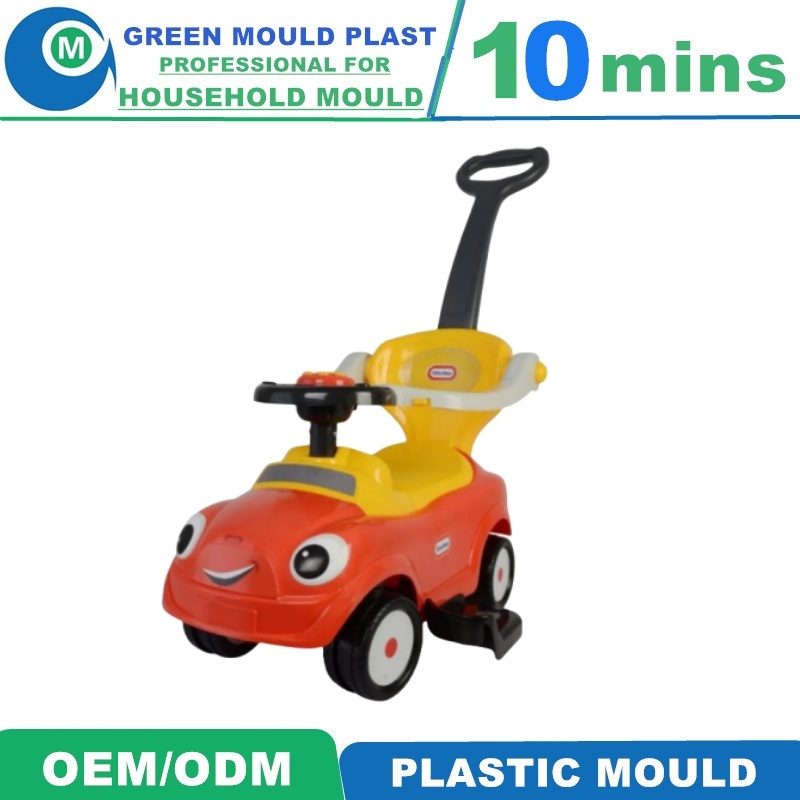Injection Plastic Mould Children Toy Swing Car Mould Light Weight High Strength Factory