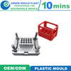 Plastic Vegetable Crates Mould Stackable Plastic Mold Milk Crate Injection Mold