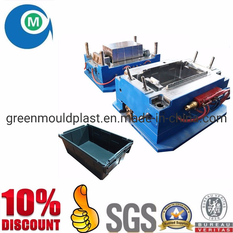Injection Molding Companies Manufacturing Injection Fish Crate Mould/OEM Custom Design Injection Turnover