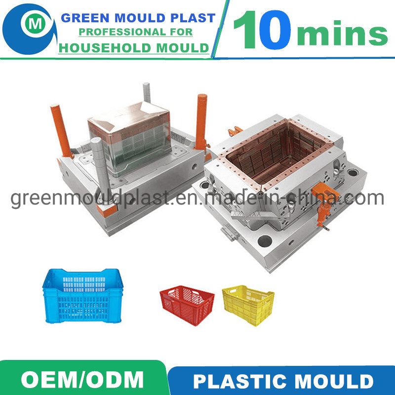 Automatic Drop Plastic Injection Tomato Crate Mould with Good Price