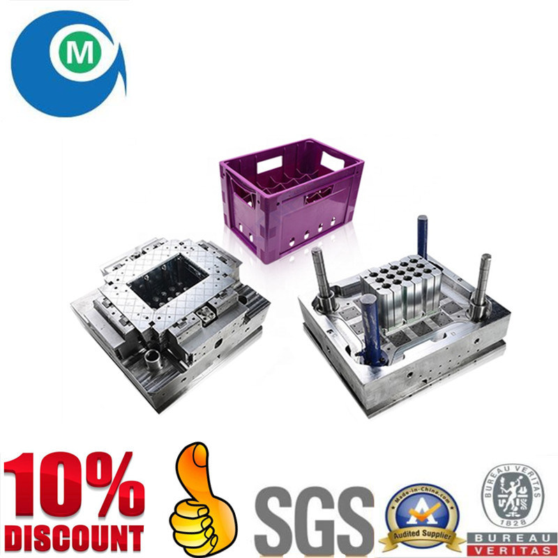 Plastic Injection Vegetable Fruit Crate Mold Plastic Injection Turnover Logistics Box Mould