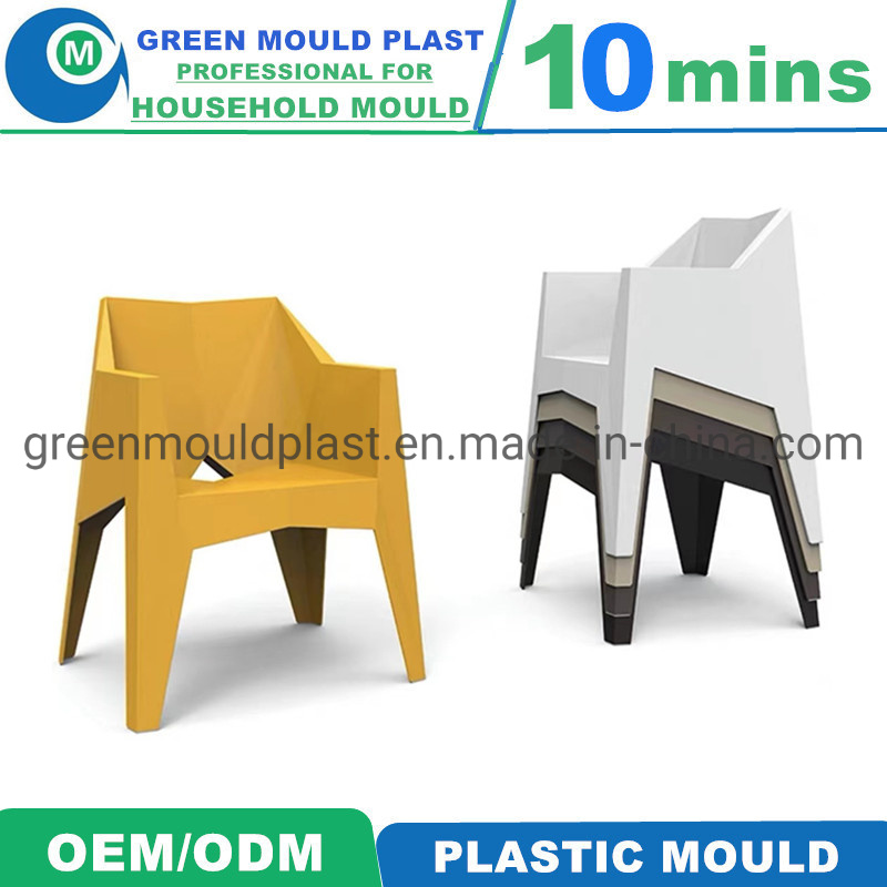 Newly PP PC Plastic Injection Adult Armless Chair Mould