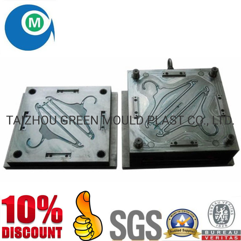 OEM 4 Cavities of Plastic Hanger Mould Manufacture