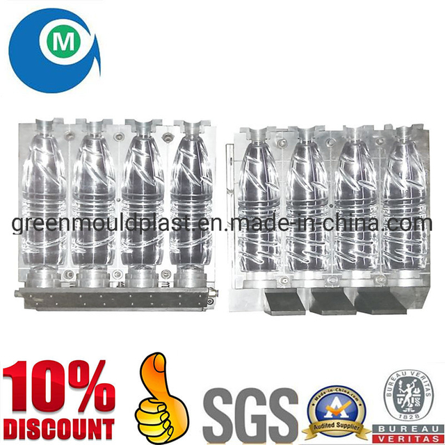 4cavities Pet Plastic Beverage Bottle Blowing Mould Factory Price